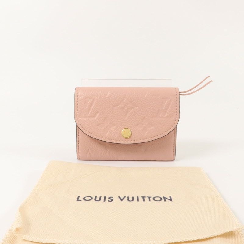 LOUIS VUITTON Monogram Empreinte Rosalie卡片套-7