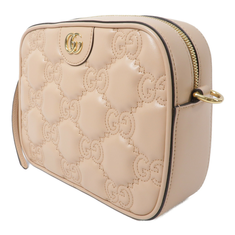 GUCCI 牛皮皮革Matelasse Shoulder Bag肩背袋-2