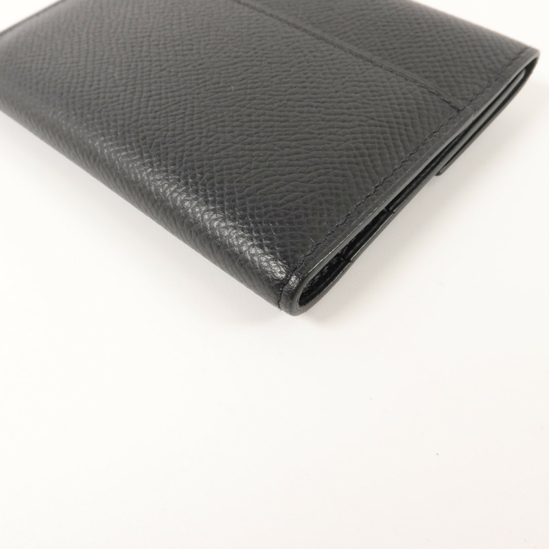 HERMES Epsom皮革Clic 16 Card Holder卡片套Noir-10