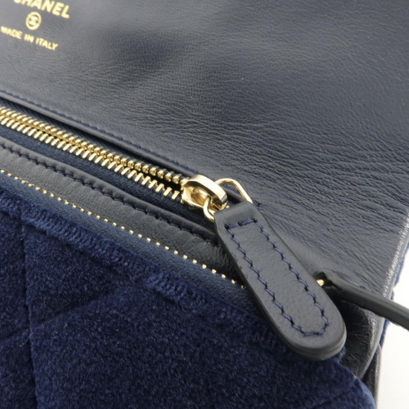 CHANEL 天鵝絨Chanel 31 Clutch Bag手拿包-11