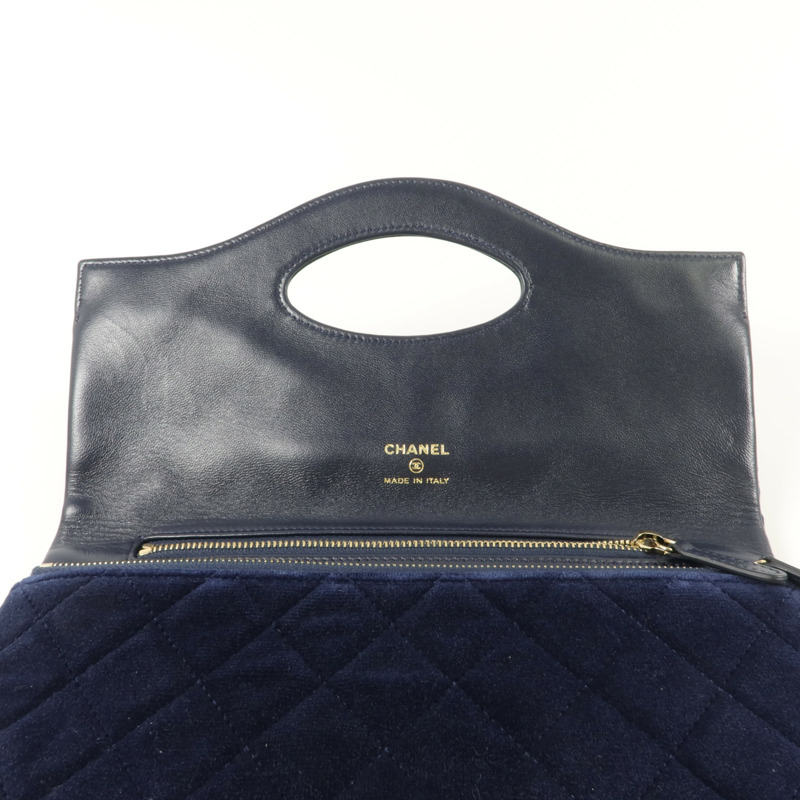 CHANEL 天鵝絨Chanel 31 Clutch Bag手拿包-16