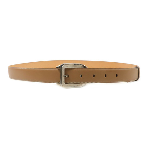 CARTIER 牛皮皮革Santos de Cartier Belt 105cm皮帶