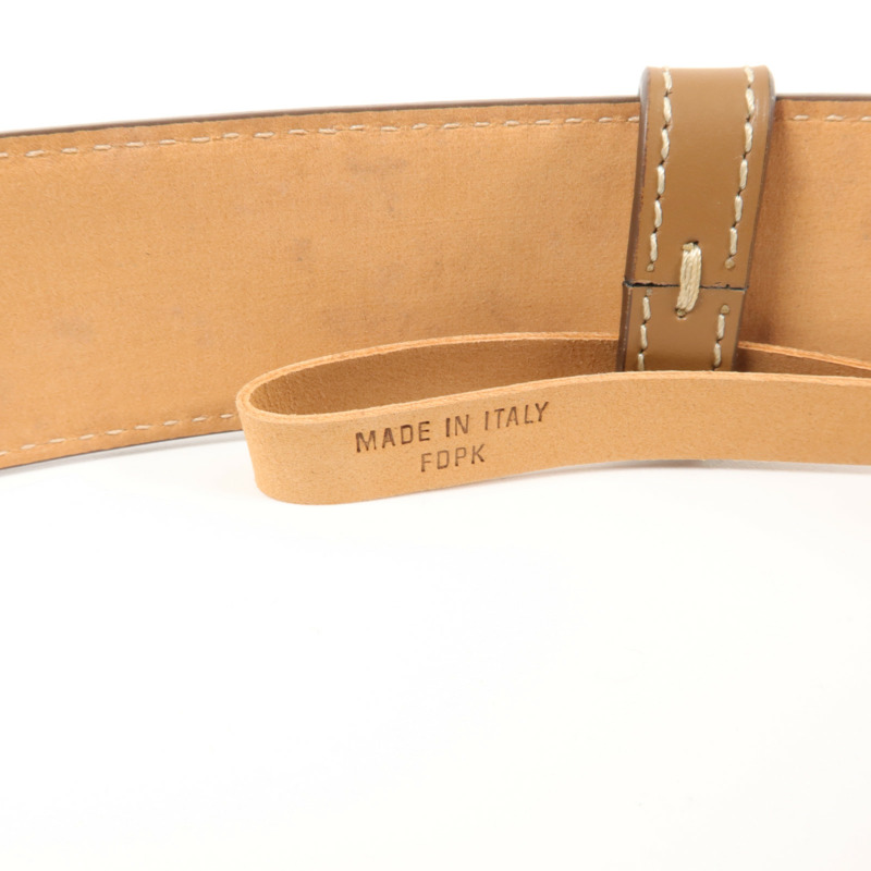 CARTIER 牛皮皮革Santos de Cartier Belt 105cm皮帶-8