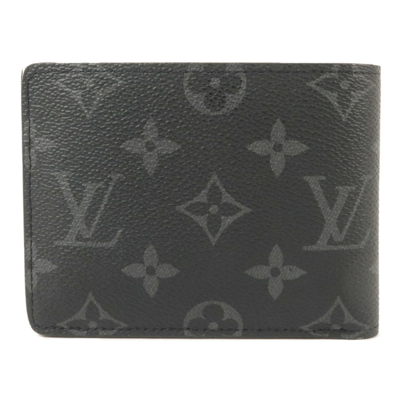 LOUIS VUITTON Monogram Eclipse Multiple Wallet錢包-1