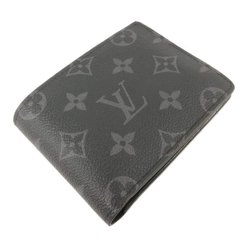 LOUIS VUITTON Monogram Eclipse Multiple Wallet錢包-2