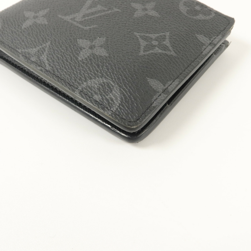 LOUIS VUITTON Monogram Eclipse Multiple Wallet錢包-8