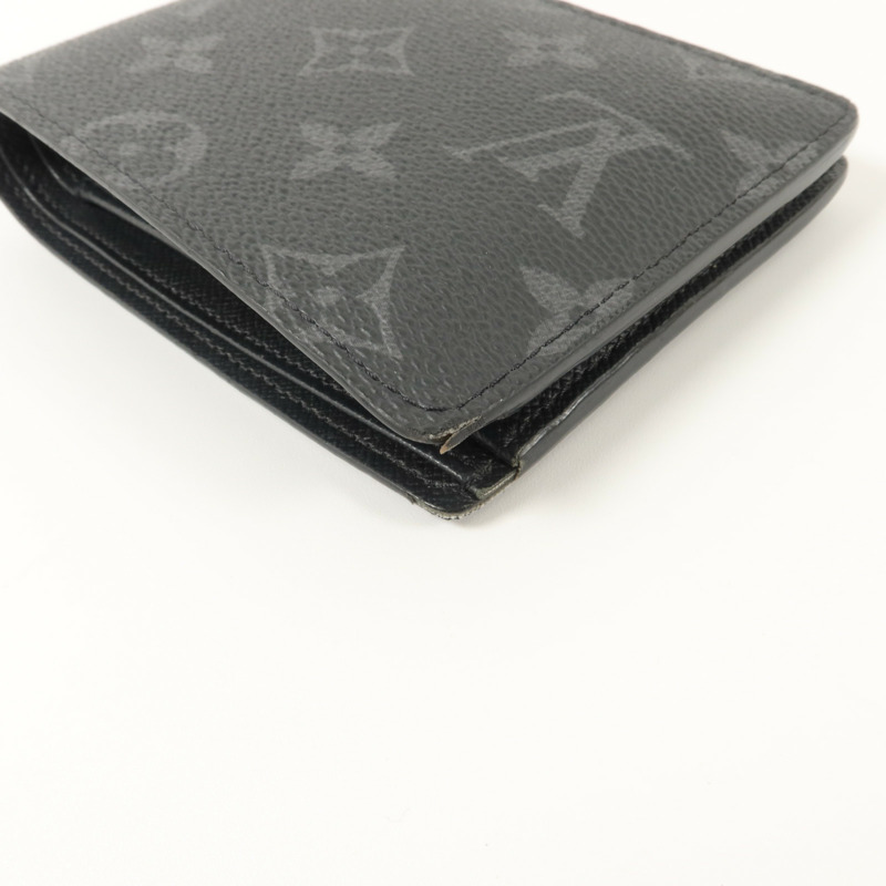 LOUIS VUITTON Monogram Eclipse Multiple Wallet錢包-11