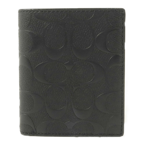 COACH 牛皮皮革Slim Coin Wallet錢包