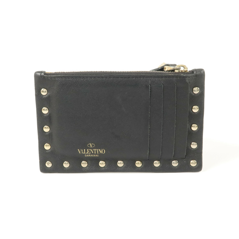 Valentino 牛皮皮革Garavani Lock Card Holder卡片套-1