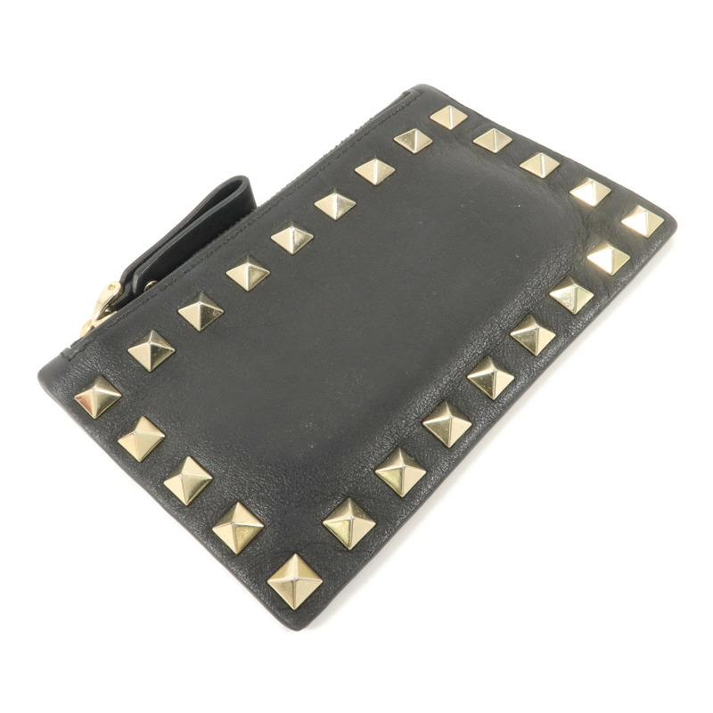 Valentino 牛皮皮革Garavani Lock Card Holder卡片套-2