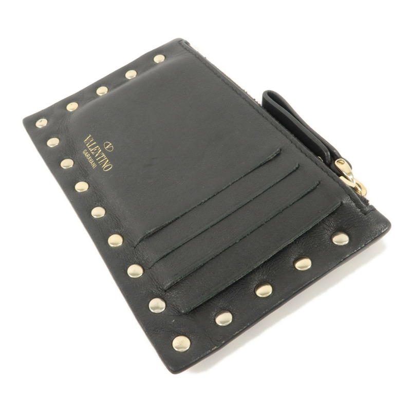 Valentino 牛皮皮革Garavani Lock Card Holder卡片套-3