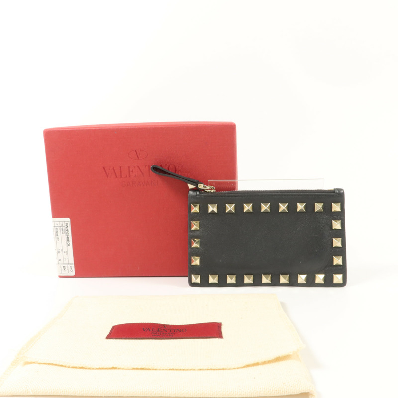 Valentino 牛皮皮革Garavani Lock Card Holder卡片套-7