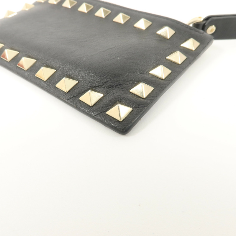 Valentino 牛皮皮革Garavani Lock Card Holder卡片套-9