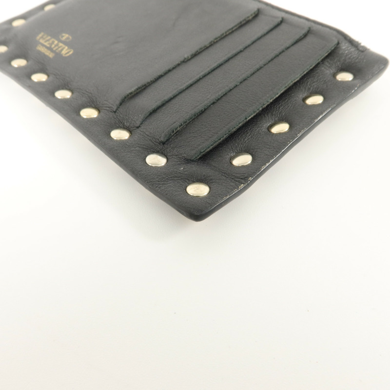 Valentino 牛皮皮革Garavani Lock Card Holder卡片套-11