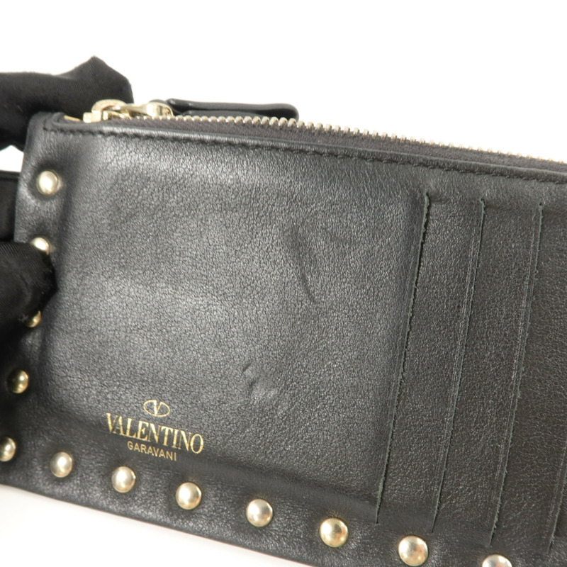 Valentino 牛皮皮革Garavani Lock Card Holder卡片套-13