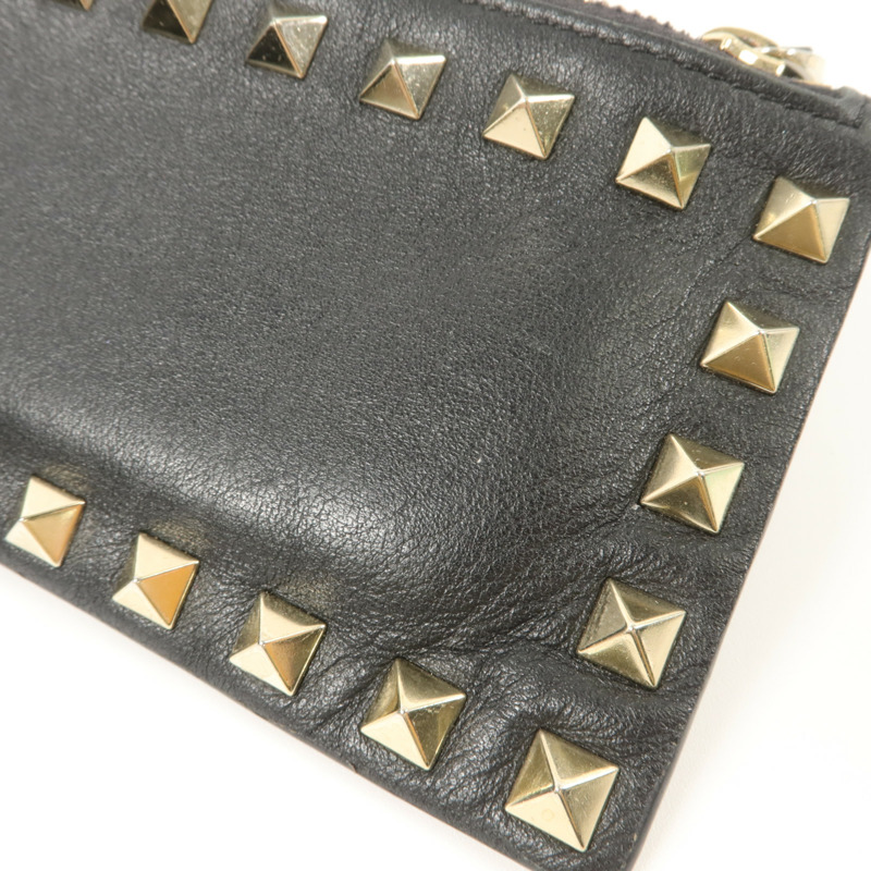 Valentino 牛皮皮革Garavani Lock Card Holder卡片套-14