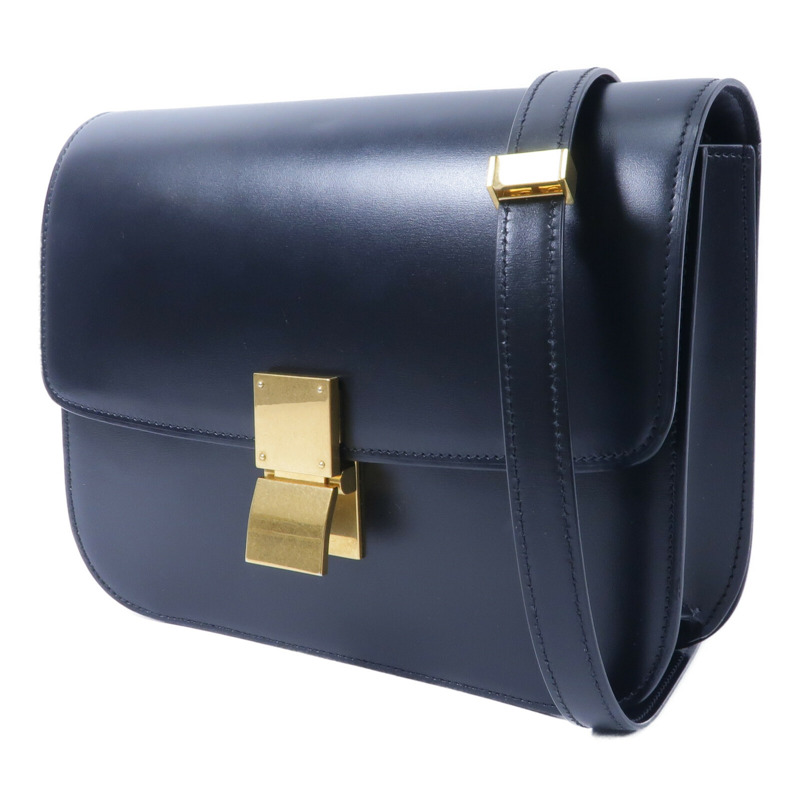 CELINE 牛皮皮革Classic Box Medium肩背袋-2
