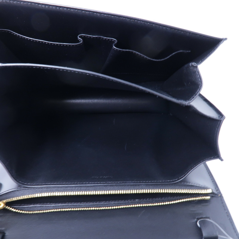CELINE 牛皮皮革Classic Box Medium肩背袋-4