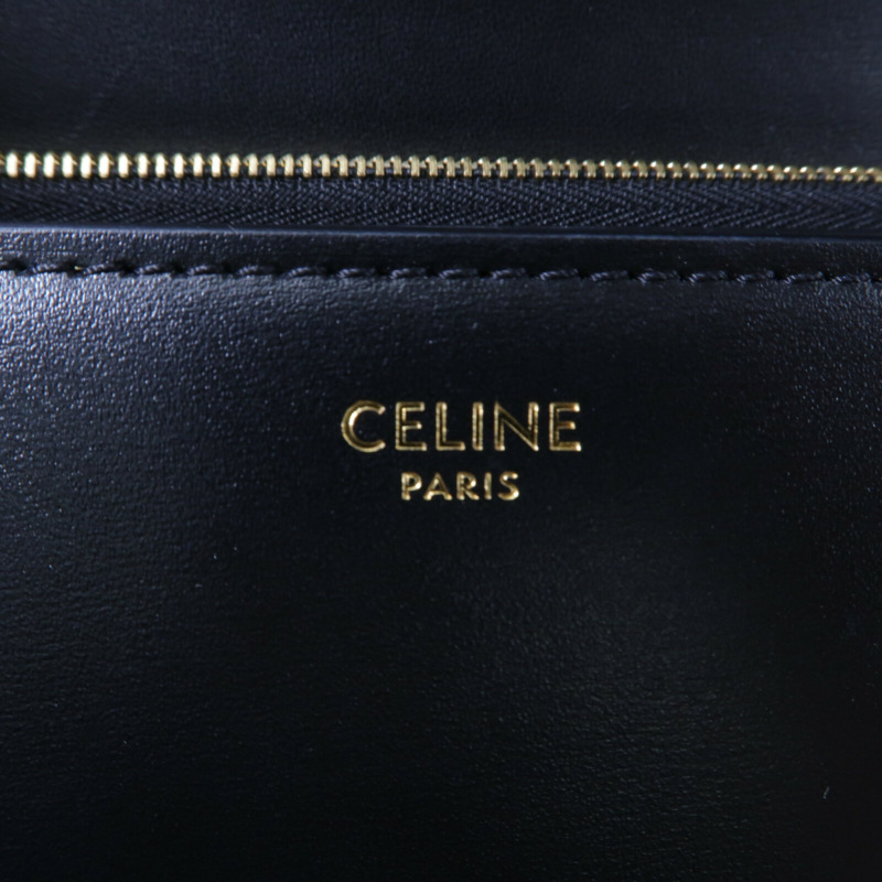CELINE 牛皮皮革Classic Box Medium肩背袋-5