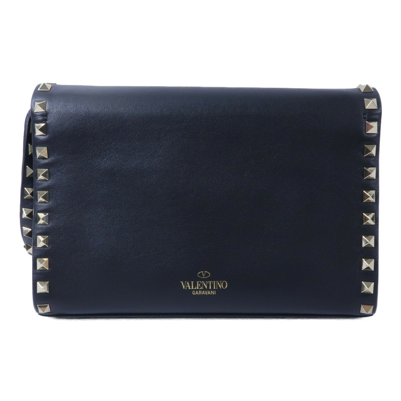 Valentino 牛皮皮革Rockstud Corssbody肩背袋-1