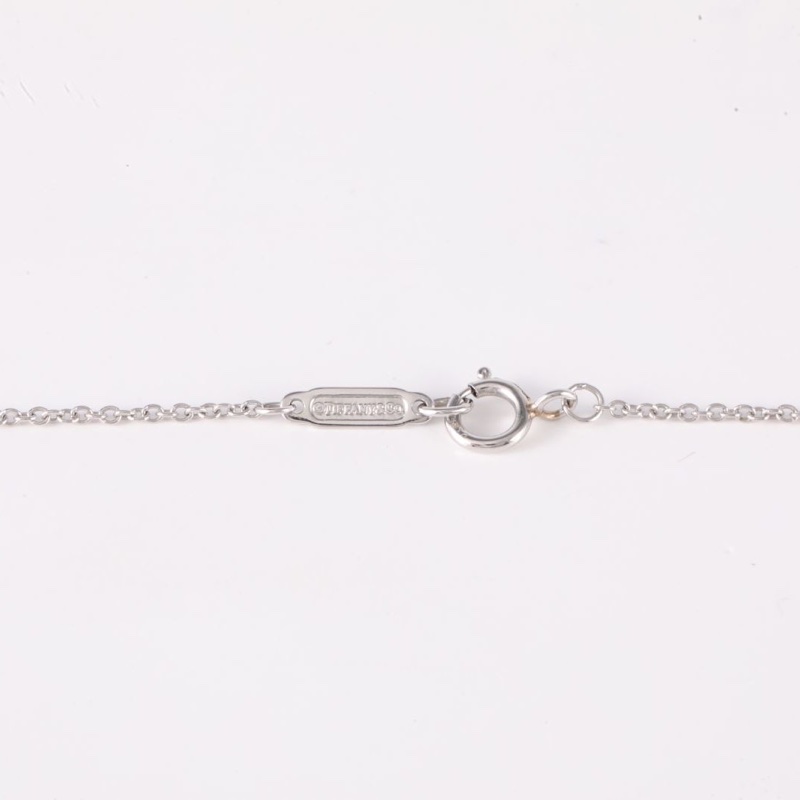 TIFFANY&CO 愛心吊墜項鏈鑽石pt950-4