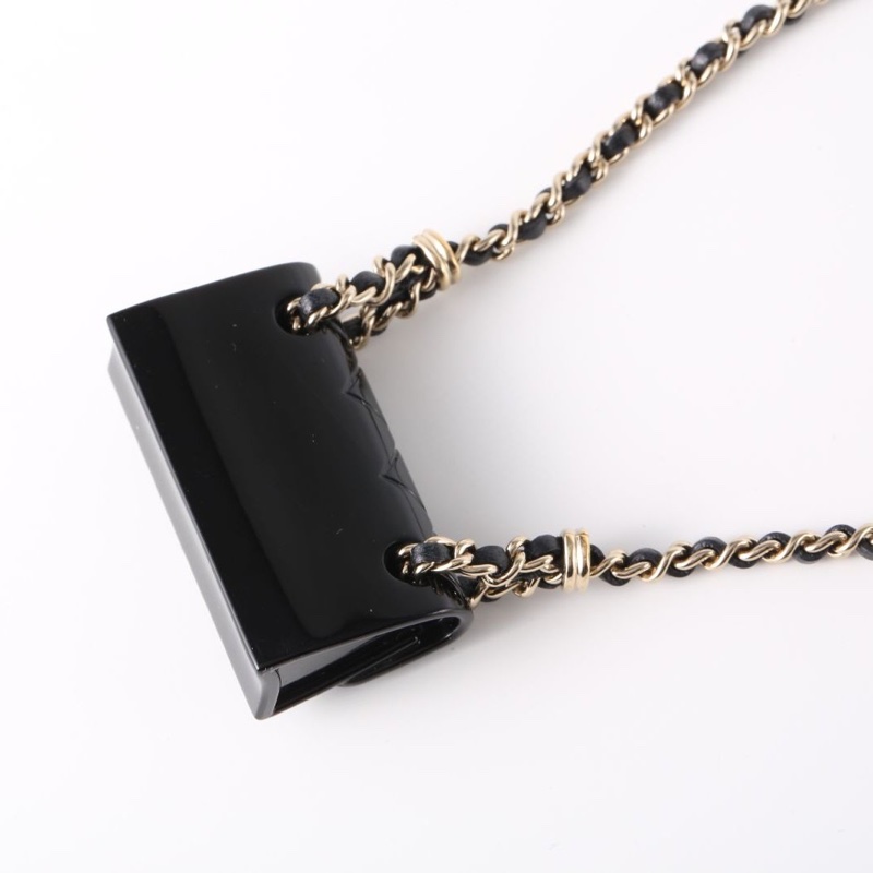 CHANEL 合金23CCF口蓋包包項鏈-3