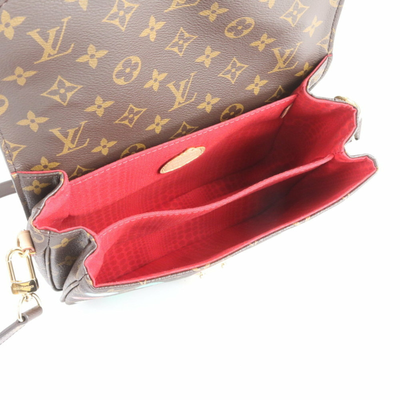 全新未使用 Louis Vuitton RFID 防盜網 Yayoi Kusama LV x YK Pochette Metis MM M46384 兩用單肩斜背包 女士-7