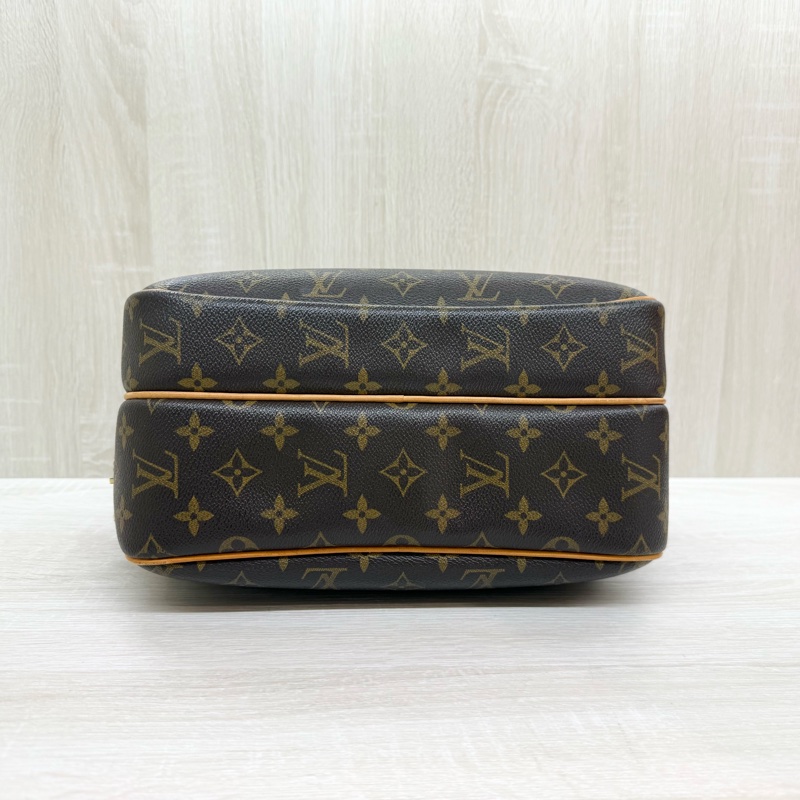 LV 原花雙層拉鍊Reporter PM 記者包 M45254-5