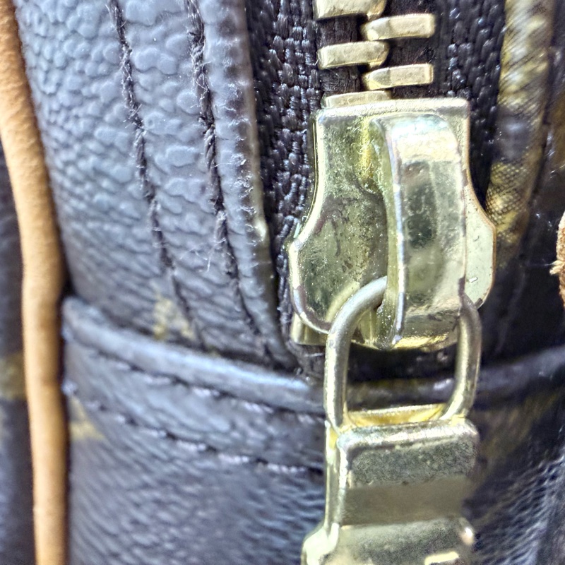 LV 原花雙層拉鍊Reporter PM 記者包 M45254-15