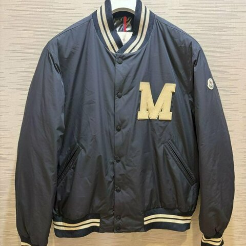💎Han's house精品服飾💎 Moncler Lateltin 刺繡字 羽絨 棒球 外套 可水洗 現貨 5 原價70600