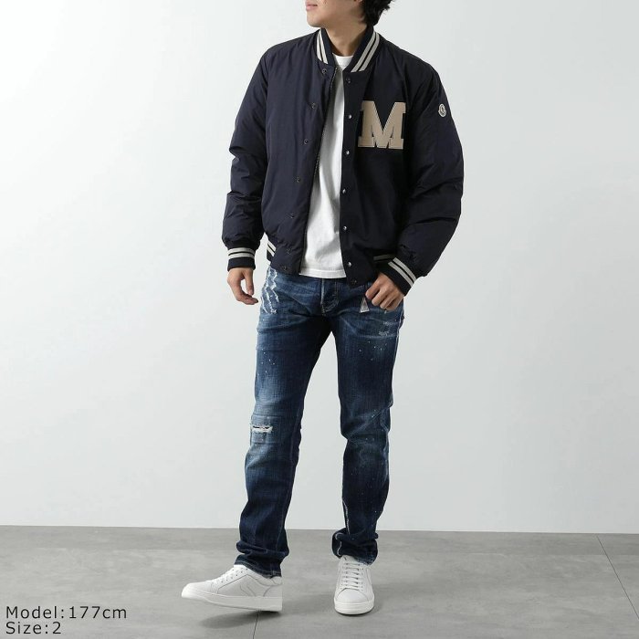 💎Han's house精品服飾💎 Moncler Lateltin 刺繡字 羽絨 棒球 外套 可水洗 現貨 5 原價70600-5