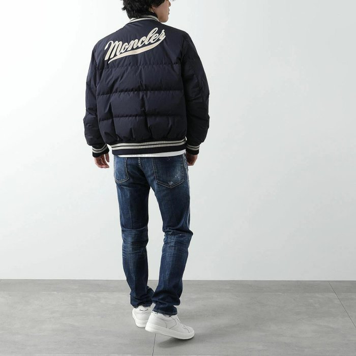 💎Han's house精品服飾💎 Moncler Lateltin 刺繡字 羽絨 棒球 外套 可水洗 現貨 5 原價70600-6