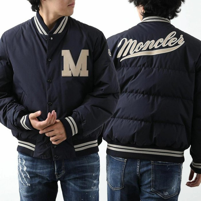 💎Han's house精品服飾💎 Moncler Lateltin 刺繡字 羽絨 棒球 外套 可水洗 現貨 5 原價70600-8