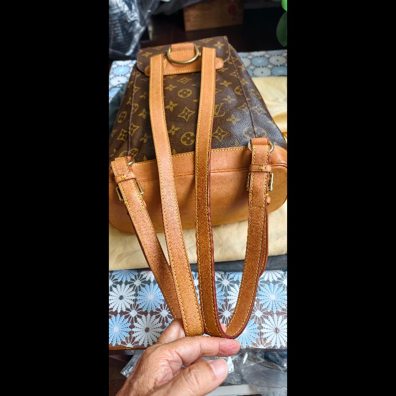 【LV】經典 Montsouris Monogram 蒙蘇里後背包 (法國製)-5