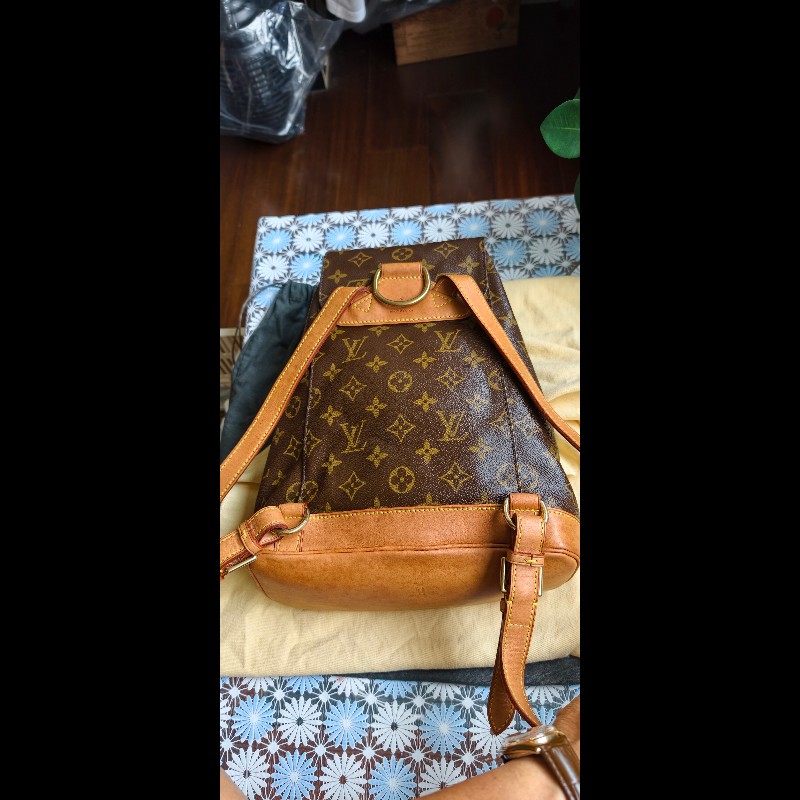【LV】經典 Montsouris Monogram 蒙蘇里後背包 (法國製)-15