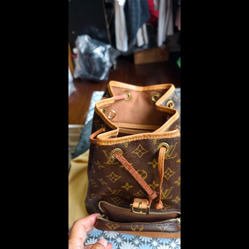 【LV】經典 Montsouris Monogram 蒙蘇里後背包 (法國製)-25