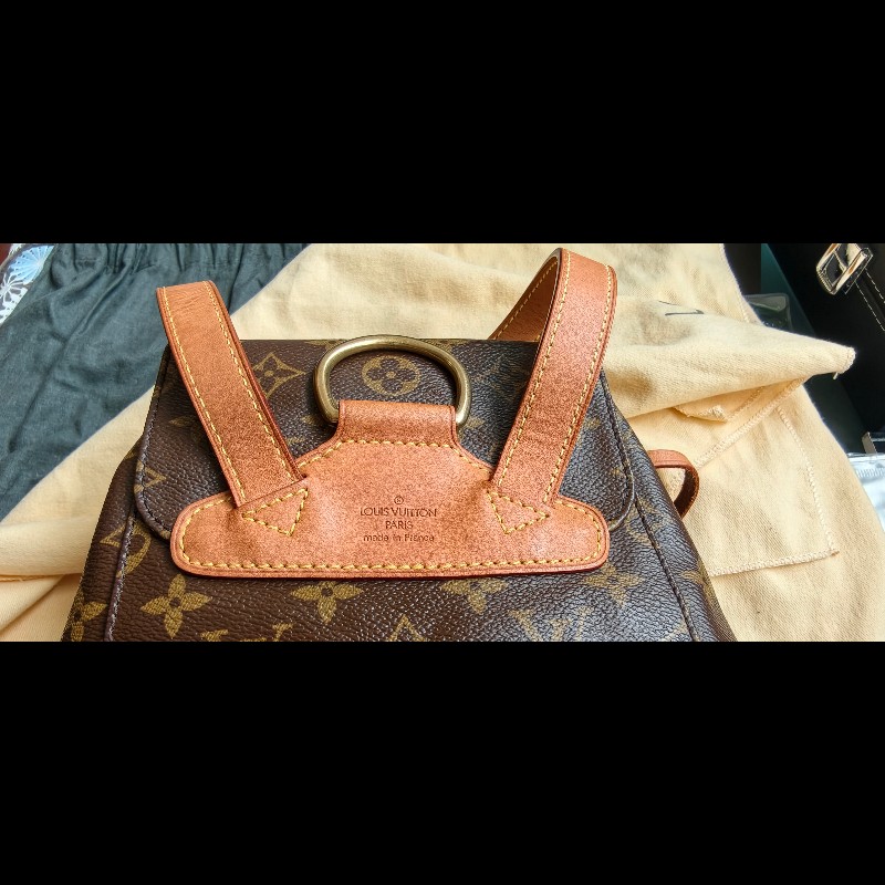 【LV】經典 Montsouris Monogram 蒙蘇里後背包 (法國製)-39