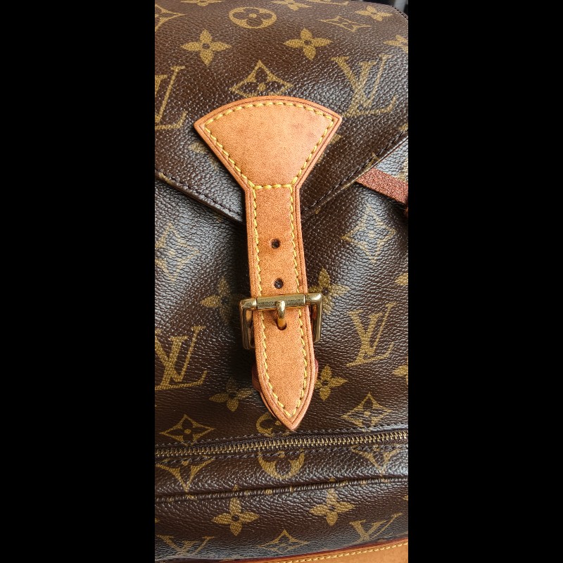 【LV】經典 Montsouris Monogram 蒙蘇里後背包 (法國製)-46