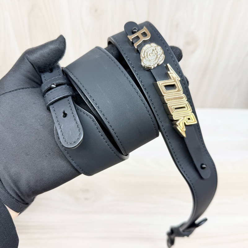 DIOR🖤黑色啞光皮LADY DIOR黛妃包M0538SLOI-15