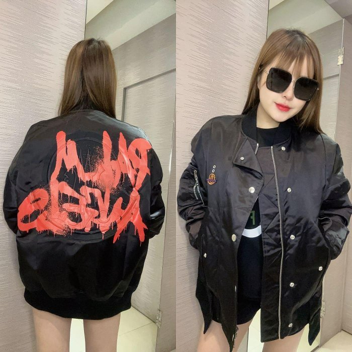 💎Han's house精品服飾💎 moncler 聯名 PALM ANGELS PS 內 羽絨 外套 意大利製 現貨 S 原價65000-0
