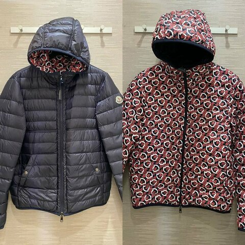 💎Han's house精品服飾💎  moncler Zois 羽絨 連帽 外套 特殊款 雙面穿 現貨 M  原價55000