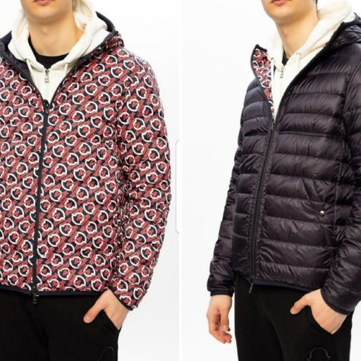 💎Han's house精品服飾💎  moncler Zois 羽絨 連帽 外套 特殊款 雙面穿 現貨 M  原價55000-5