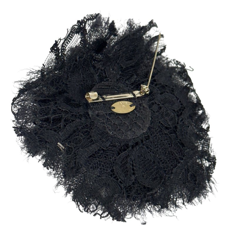 CHANEL 中古 CC 山茶花 胸針-7