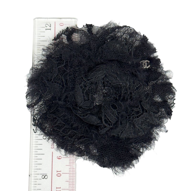 CHANEL 中古 CC 山茶花 胸針-11