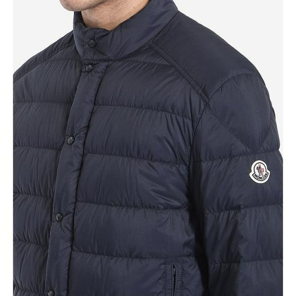 💎Han's house精品服飾💎  moncler Selves 羽絨 外套 消光 深藍 可手水洗 現貨 L 原價49600-4