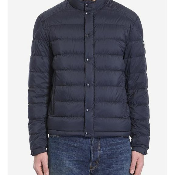 💎Han's house精品服飾💎  moncler Selves 羽絨 外套 消光 深藍 可手水洗 現貨 L 原價49600-7
