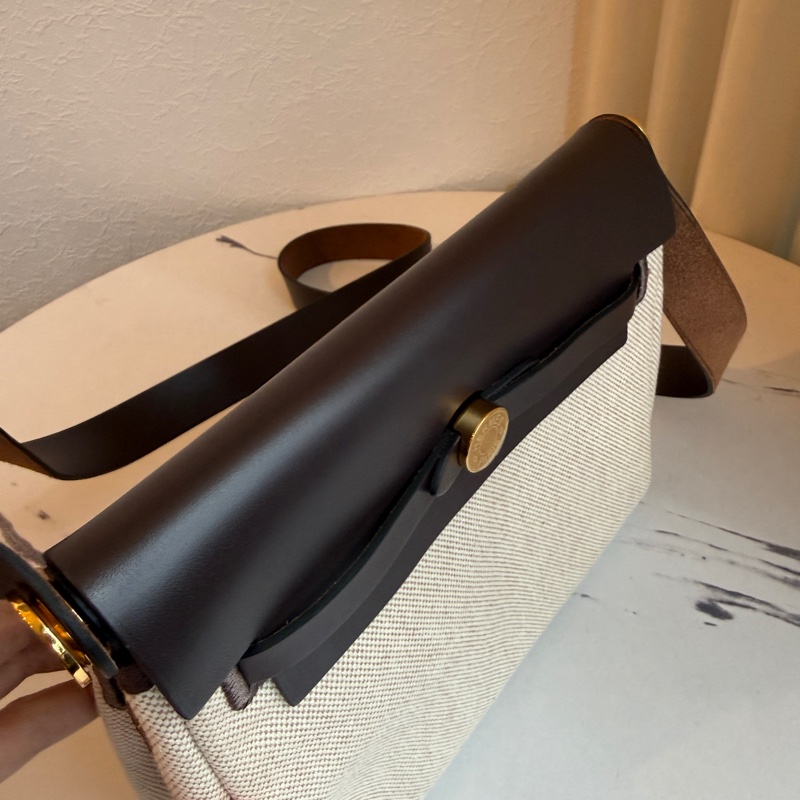 Hermes herbag mini 咖色🩷🩷很好看-5