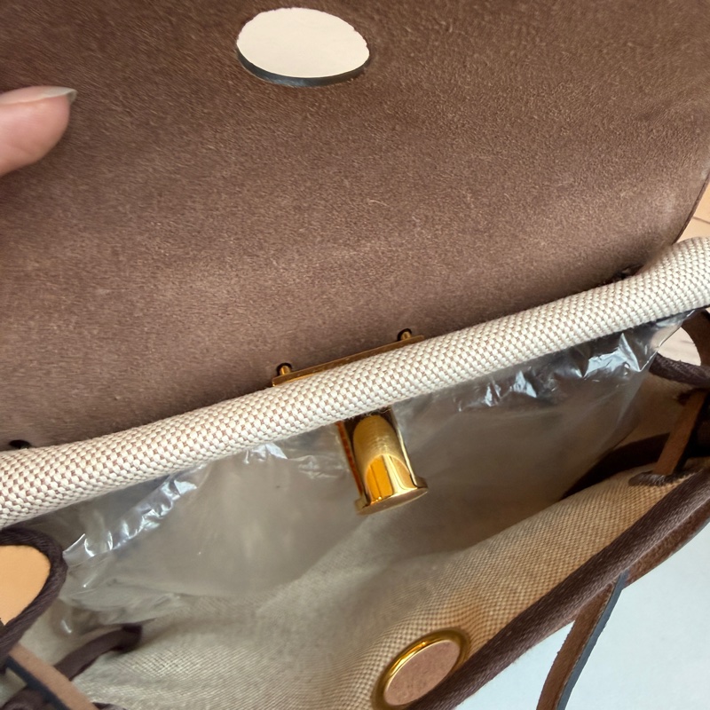 Hermes herbag mini 咖色🩷🩷很好看-11