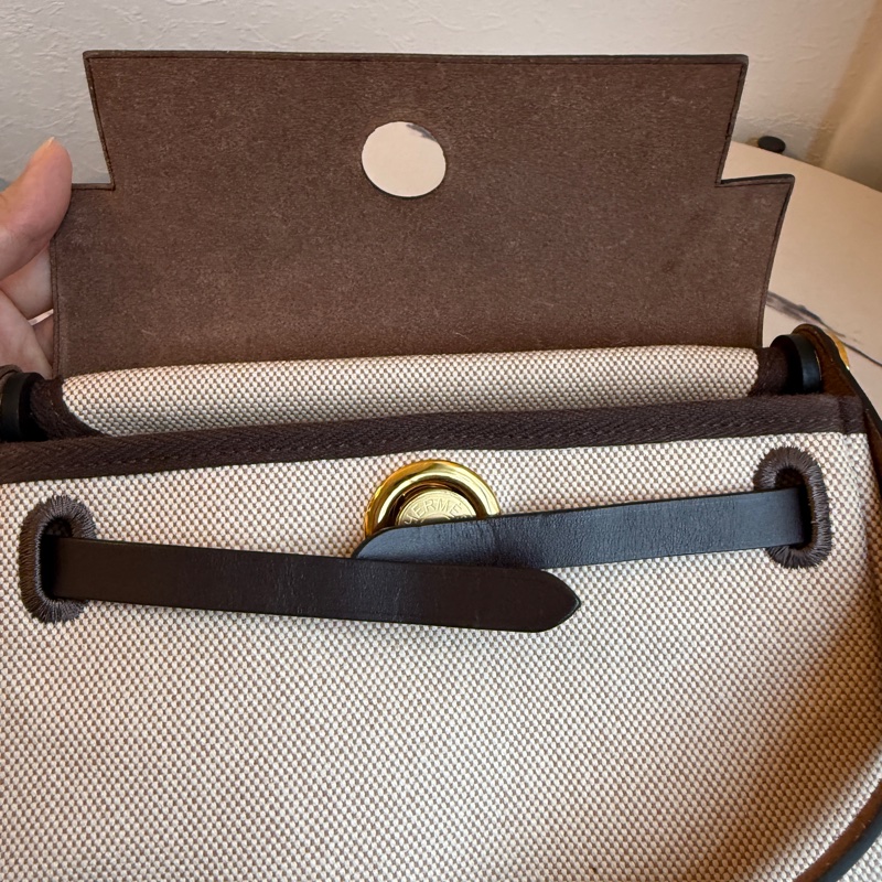 Hermes herbag mini 咖色🩷🩷很好看-12