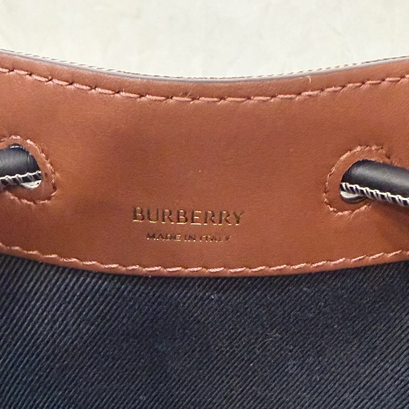 Burberry 8112238 經典格紋水桶包 手提包 側背包 斜背包-16
